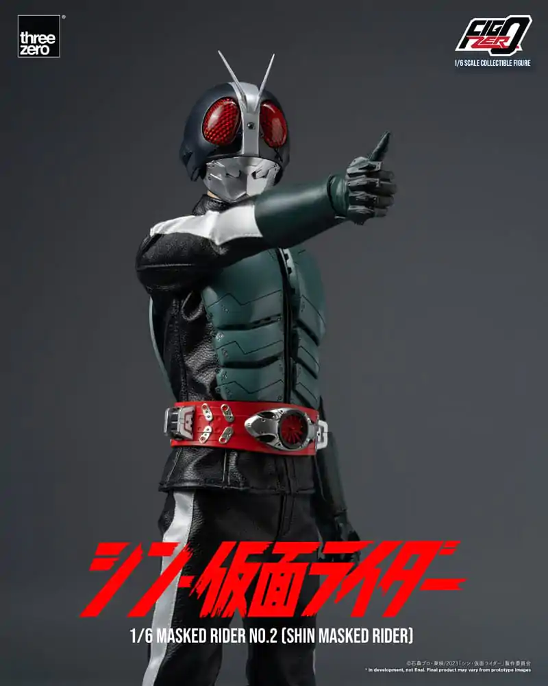 Kamen Rider FigZero Actionfigur 1/6 Shin Masked Rider No. 2 32 cm Produktfoto
