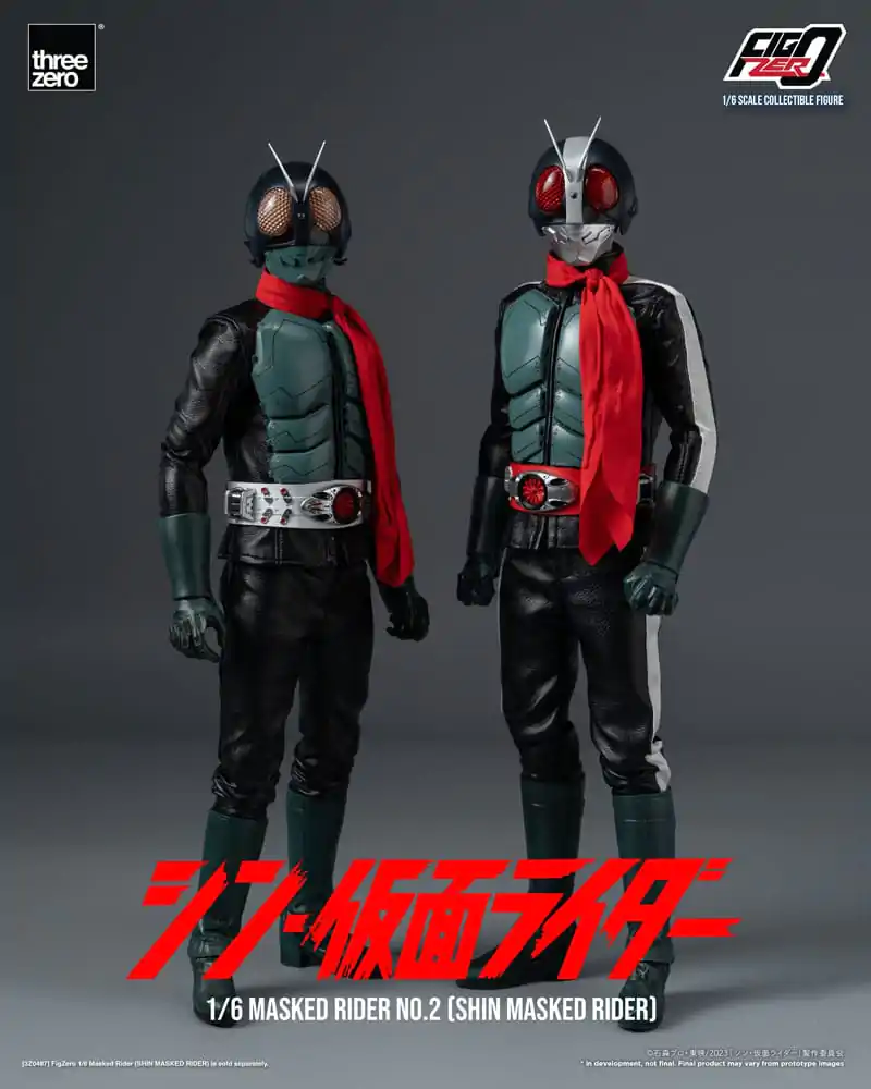 Kamen Rider FigZero Actionfigur 1/6 Shin Masked Rider No. 2 32 cm Produktfoto