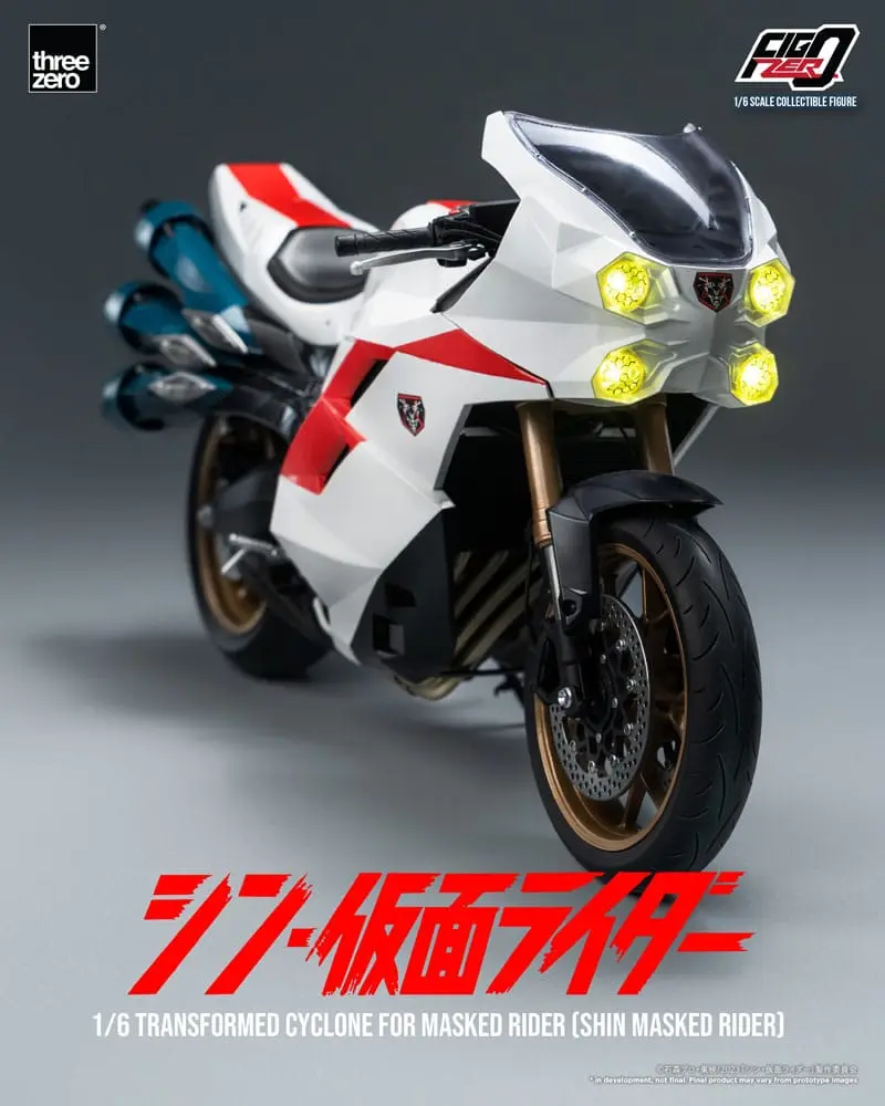 Kamen Rider FigZero Fahrzeug 1/6 Transformed Cyclone for Shin Masked Rider 35 cm Produktfoto