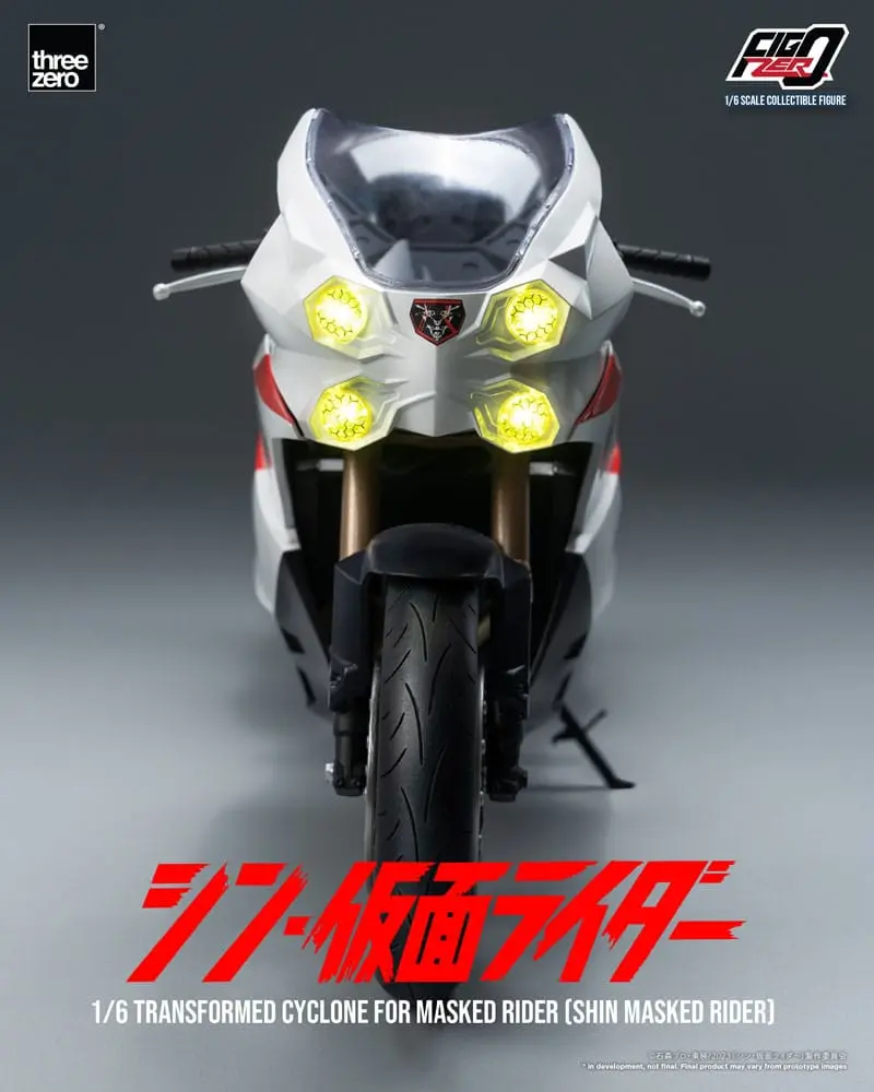 Kamen Rider FigZero Fahrzeug 1/6 Transformed Cyclone for Shin Masked Rider 35 cm Produktfoto