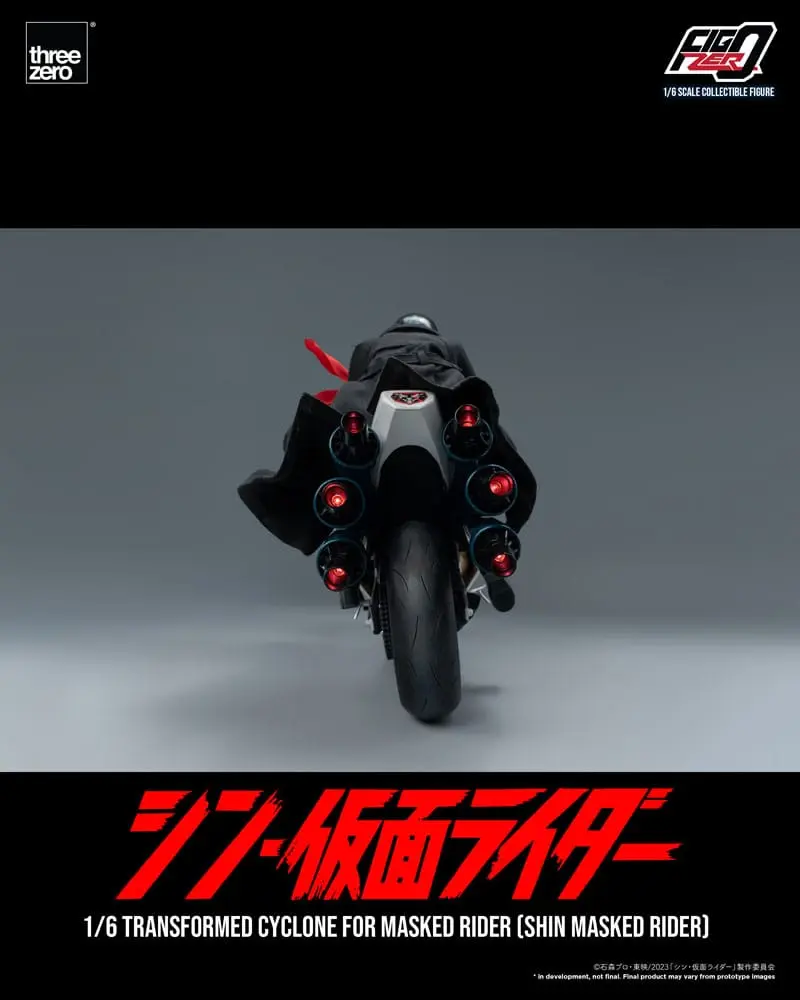 Kamen Rider FigZero Fahrzeug 1/6 Transformed Cyclone for Shin Masked Rider 35 cm Produktfoto