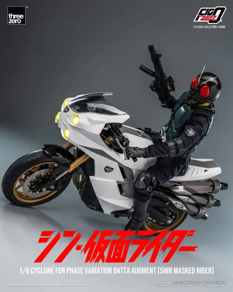 Kamen Rider FigZero Fahrzeug 1/6 Cyclone for Phase Variation Batta Augment (Shin Masked Rider) 35 cm Produktfoto