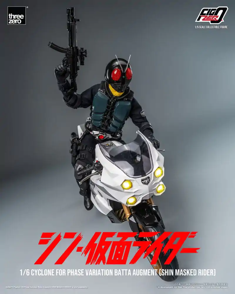 Kamen Rider FigZero Fahrzeug 1/6 Cyclone for Phase Variation Batta Augment (Shin Masked Rider) 35 cm Produktfoto
