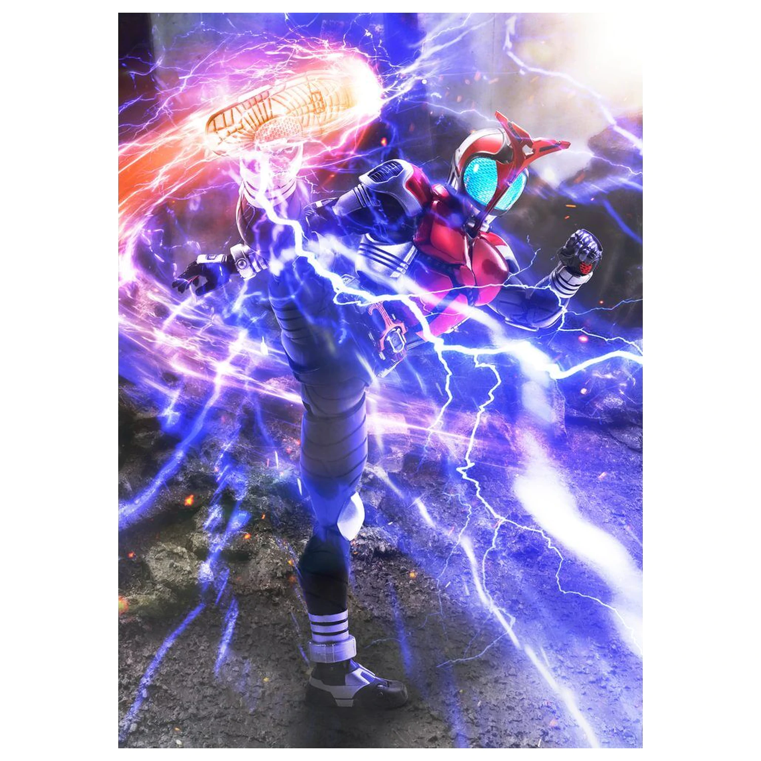 Kamen Rider Masked Rider Kabuto Rider Form 20th Anniversary ver. S.H. Figuarts Figur 14,5 cm Produktfoto