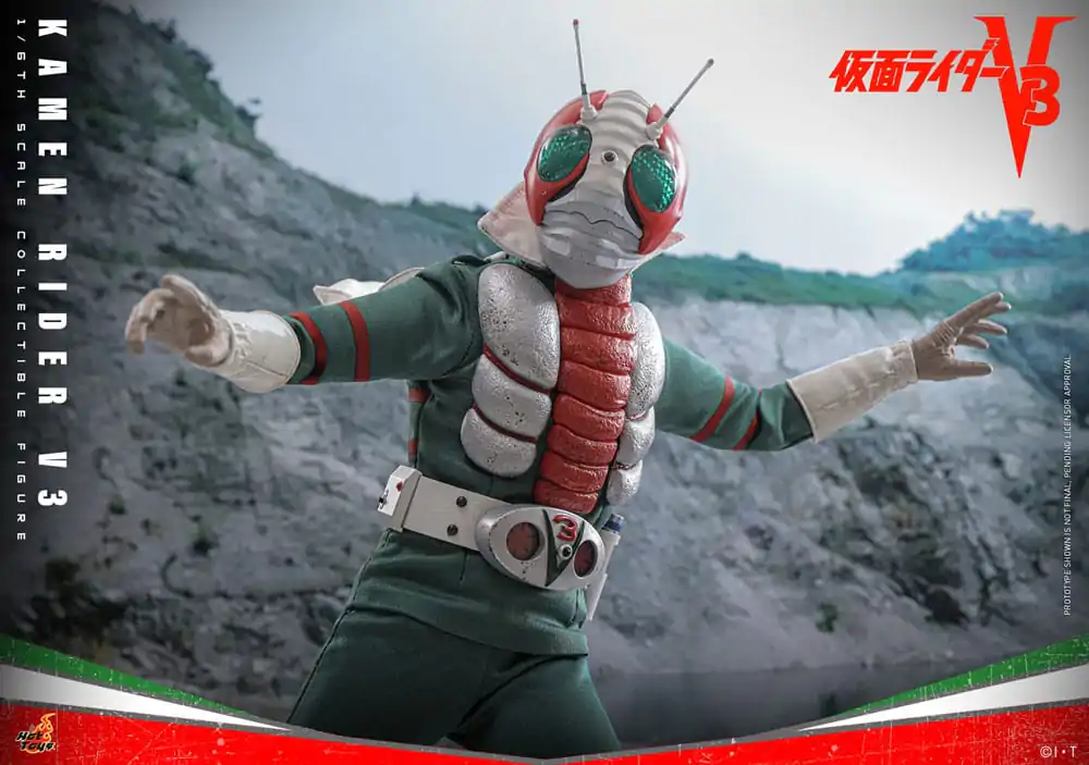 Kamen Rider V3 1/6 Kamen Rider V3 Action Figur 30 cm Produktfoto
