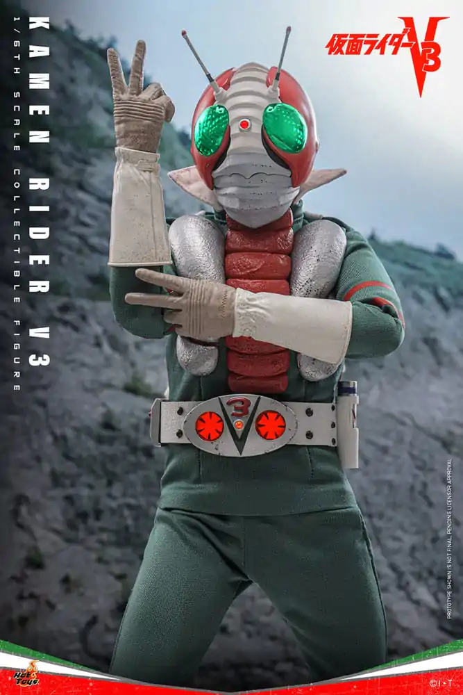 Kamen Rider V3 1/6 Kamen Rider V3 Action Figur 30 cm Produktfoto