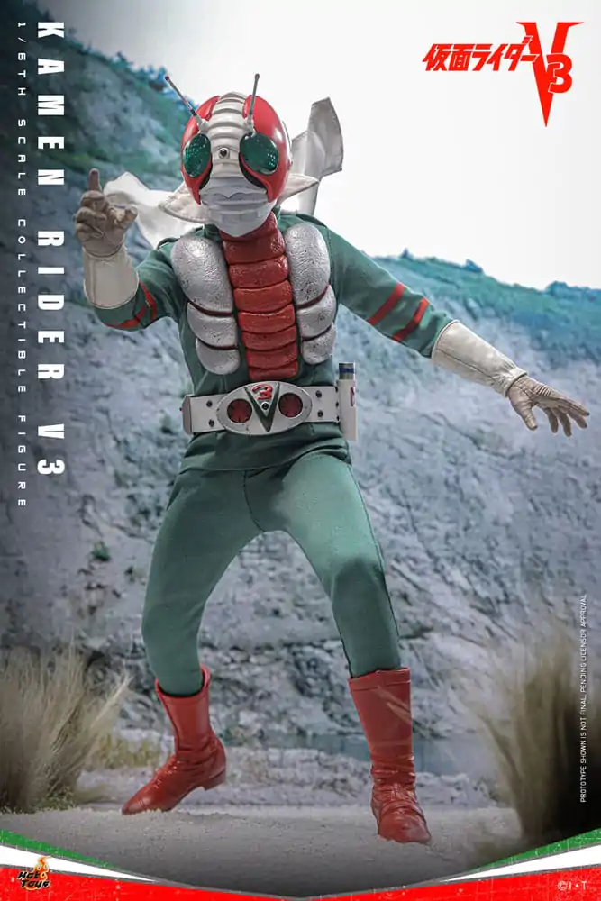 Kamen Rider V3 1/6 Kamen Rider V3 Action Figur 30 cm Produktfoto