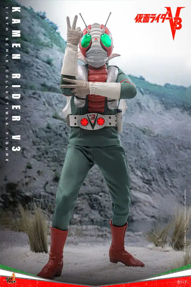 Kamen Rider V3 1/6 Kamen Rider V3 Action Figur 30 cm Produktfoto