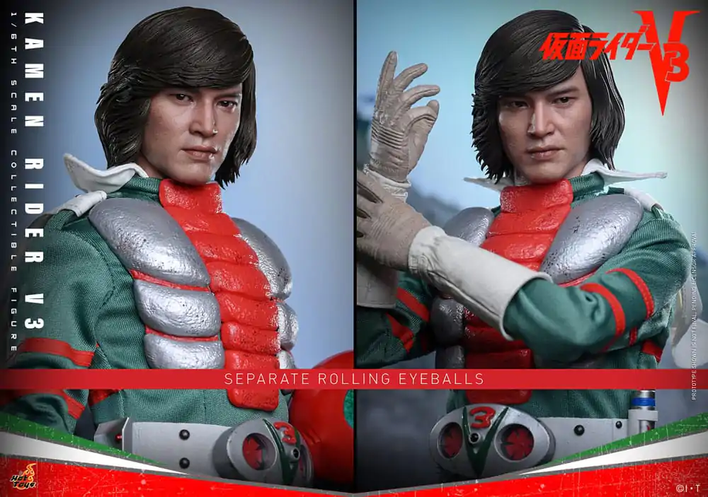 Kamen Rider V3 1/6 Kamen Rider V3 Action Figur 30 cm Produktfoto