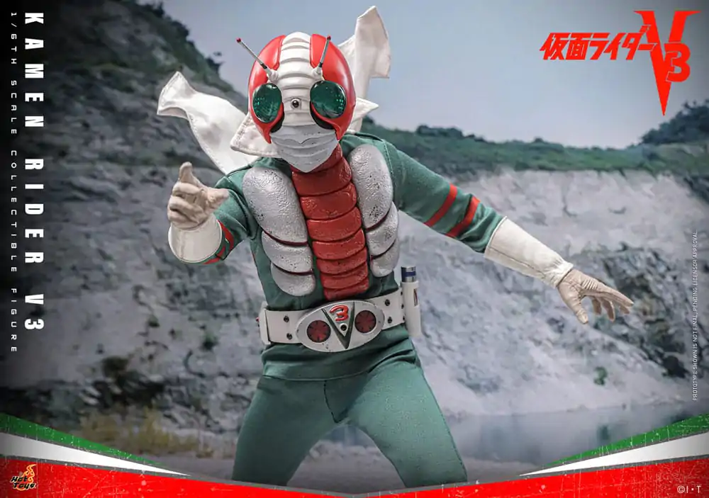 Kamen Rider V3 1/6 Kamen Rider V3 Action Figur 30 cm Produktfoto