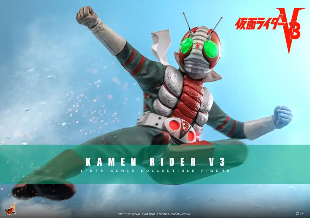 Kamen Rider V3 1/6 Kamen Rider V3 Action Figur 30 cm Produktfoto