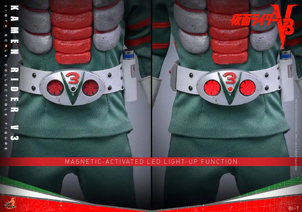 Kamen Rider V3 1/6 Kamen Rider V3 Action Figur 30 cm Produktfoto