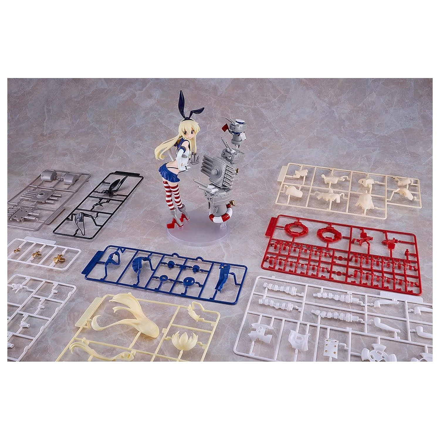 Kantai Collection -Kancolle- Plastikmodellbausatz Reincarnation Shimakaze 25 cm Produktfoto
