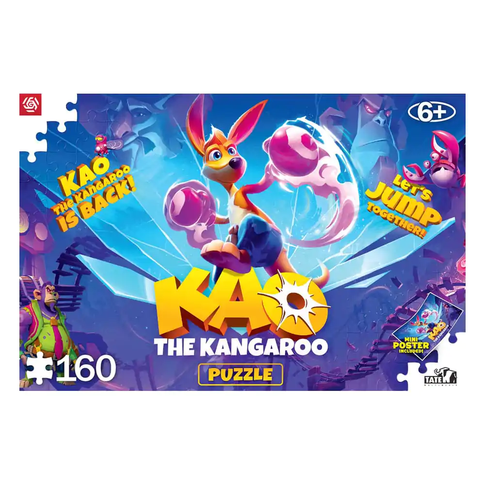 Kao The Kangaroo Kids Puzzle Kao is back (160 Teile) termékfotó