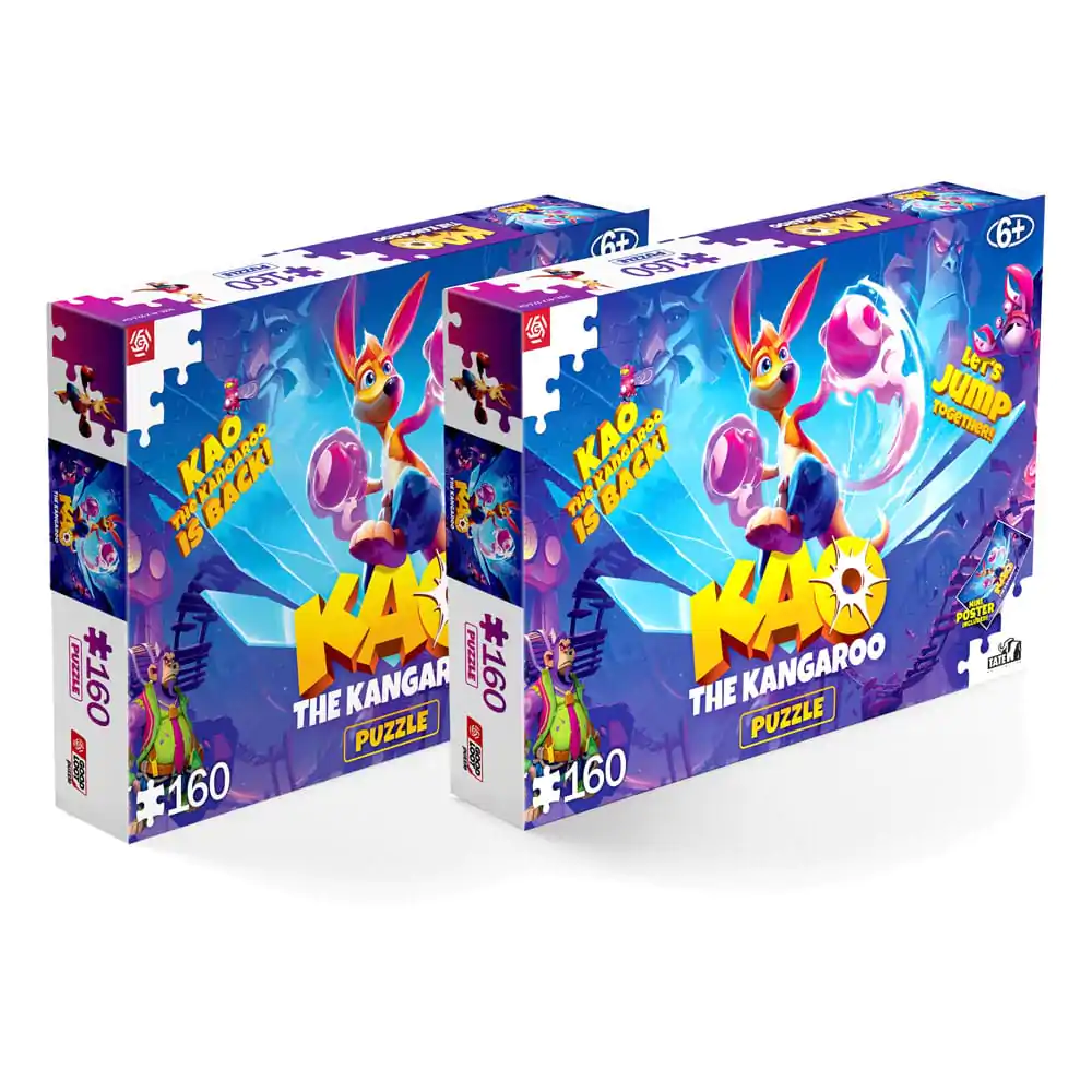 Kao The Kangaroo Kids Puzzle Kao is back (160 Teile) termékfotó