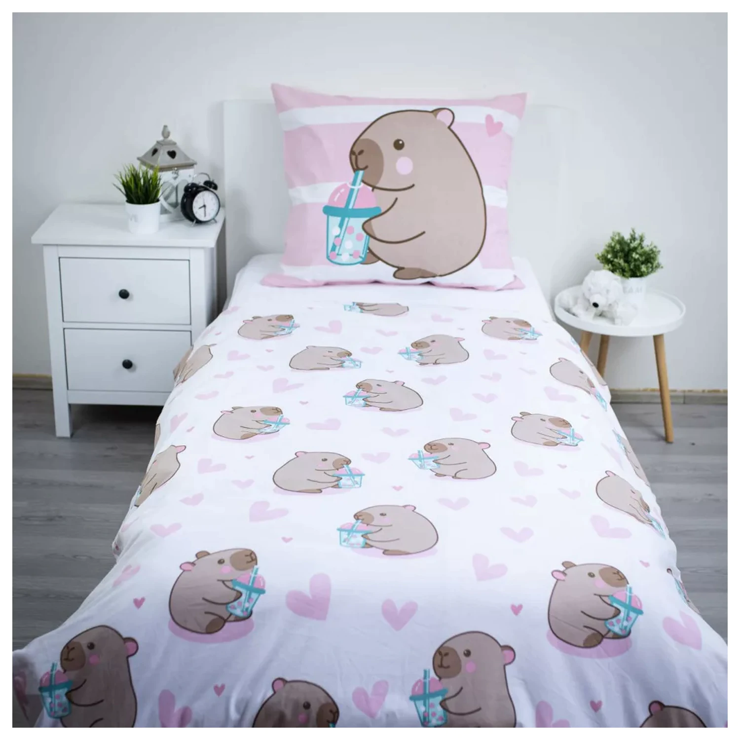 Capybara Bubble Bettbezug Produktfoto