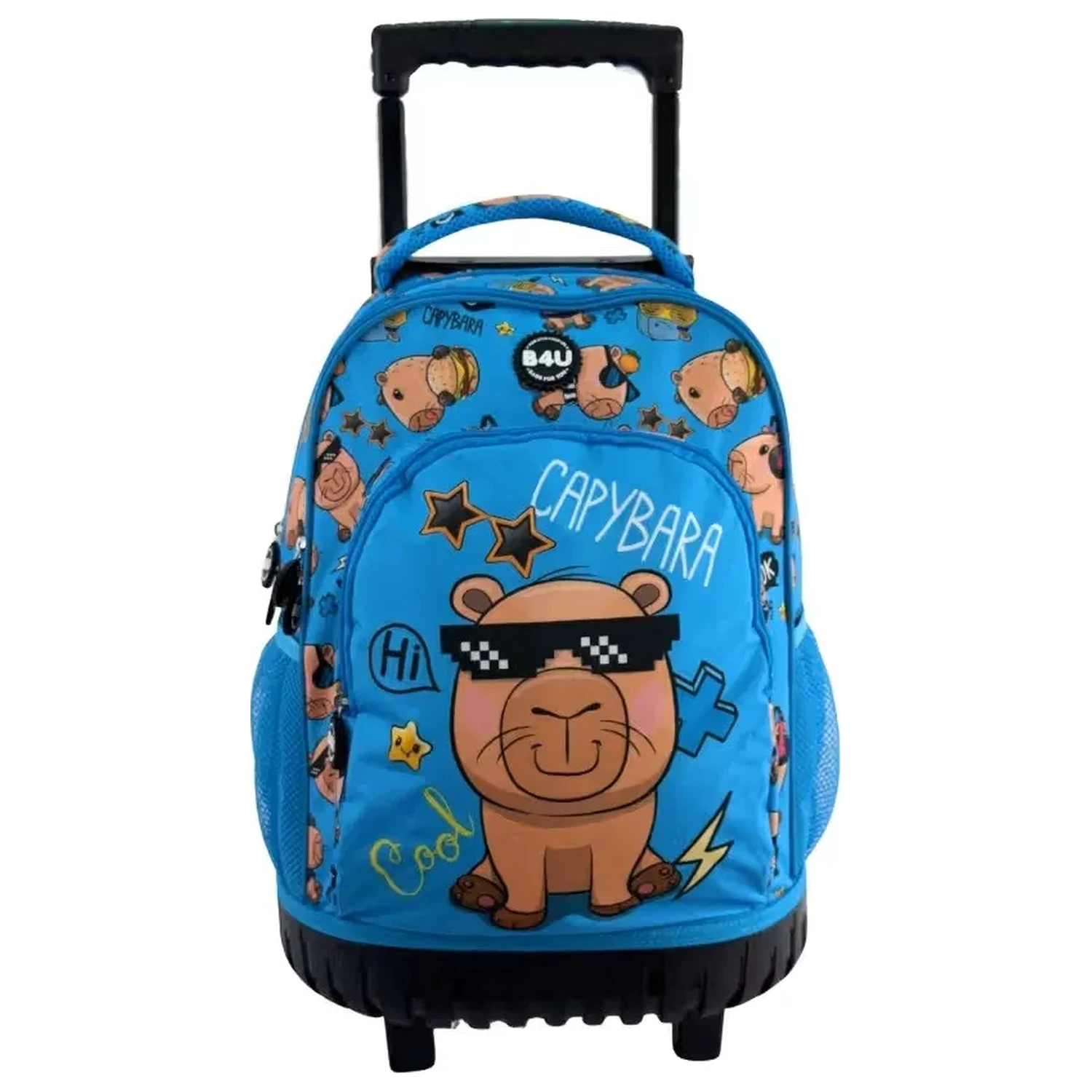 Capybara Cool Premium Schulranzen auf Rollen, 44 cm Tasche Produktfoto