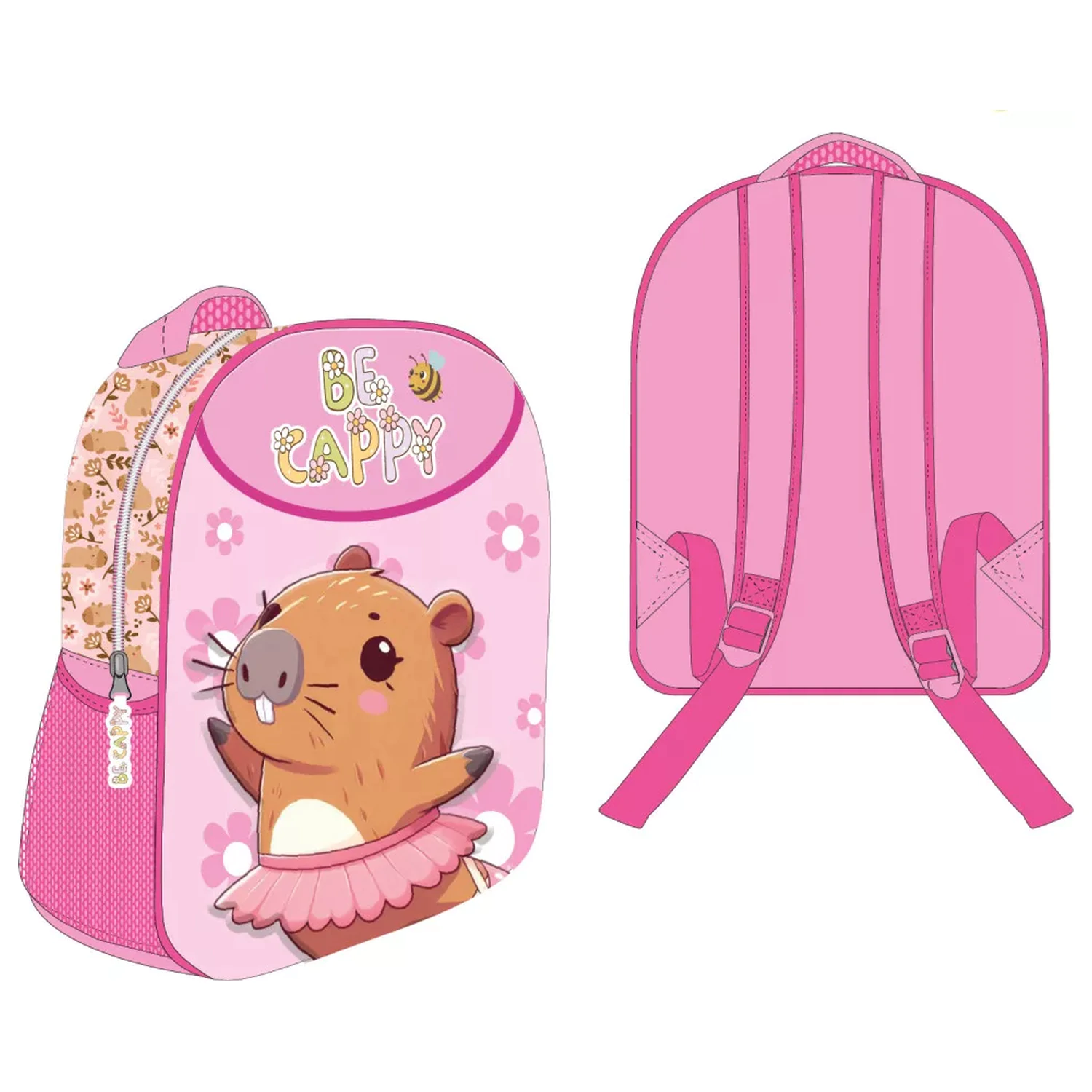 Capybara Dancing 3D Rucksack, Tasche 30 cm Produktfoto