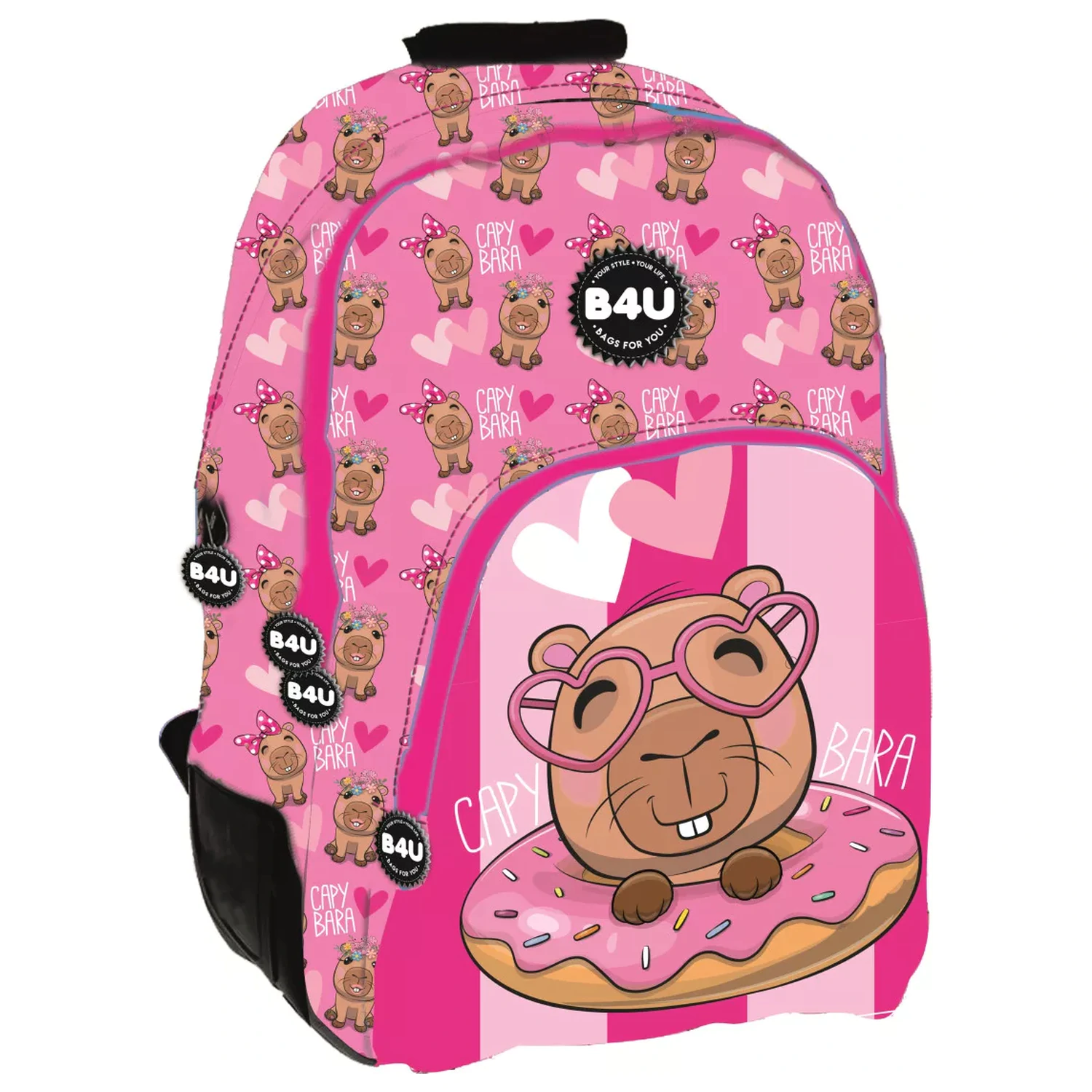 Capybara Donut Schulranzen, Tasche 44 cm Produktfoto