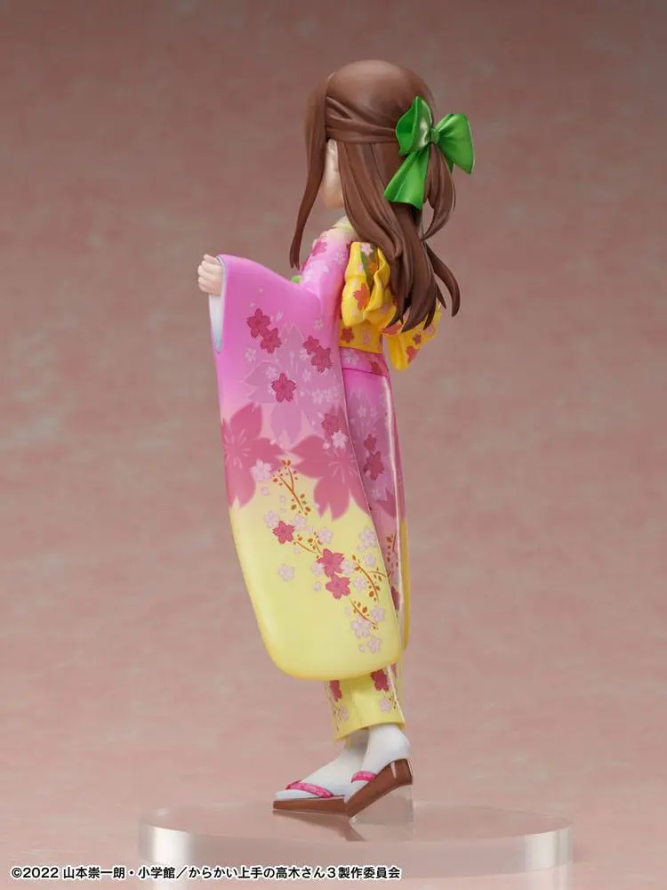 Karakai Jozu No Takagi-san PVC Statue 1/7 Takagi-san Sakura Kimono Ver. 22 cm Produktfoto