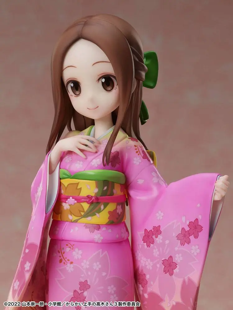 Karakai Jozu No Takagi-san PVC Statue 1/7 Takagi-san Sakura Kimono Ver. 22 cm Produktfoto