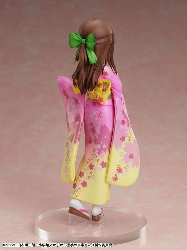 Karakai Jozu No Takagi-san PVC Statue 1/7 Takagi-san Sakura Kimono Ver. 22 cm Produktfoto