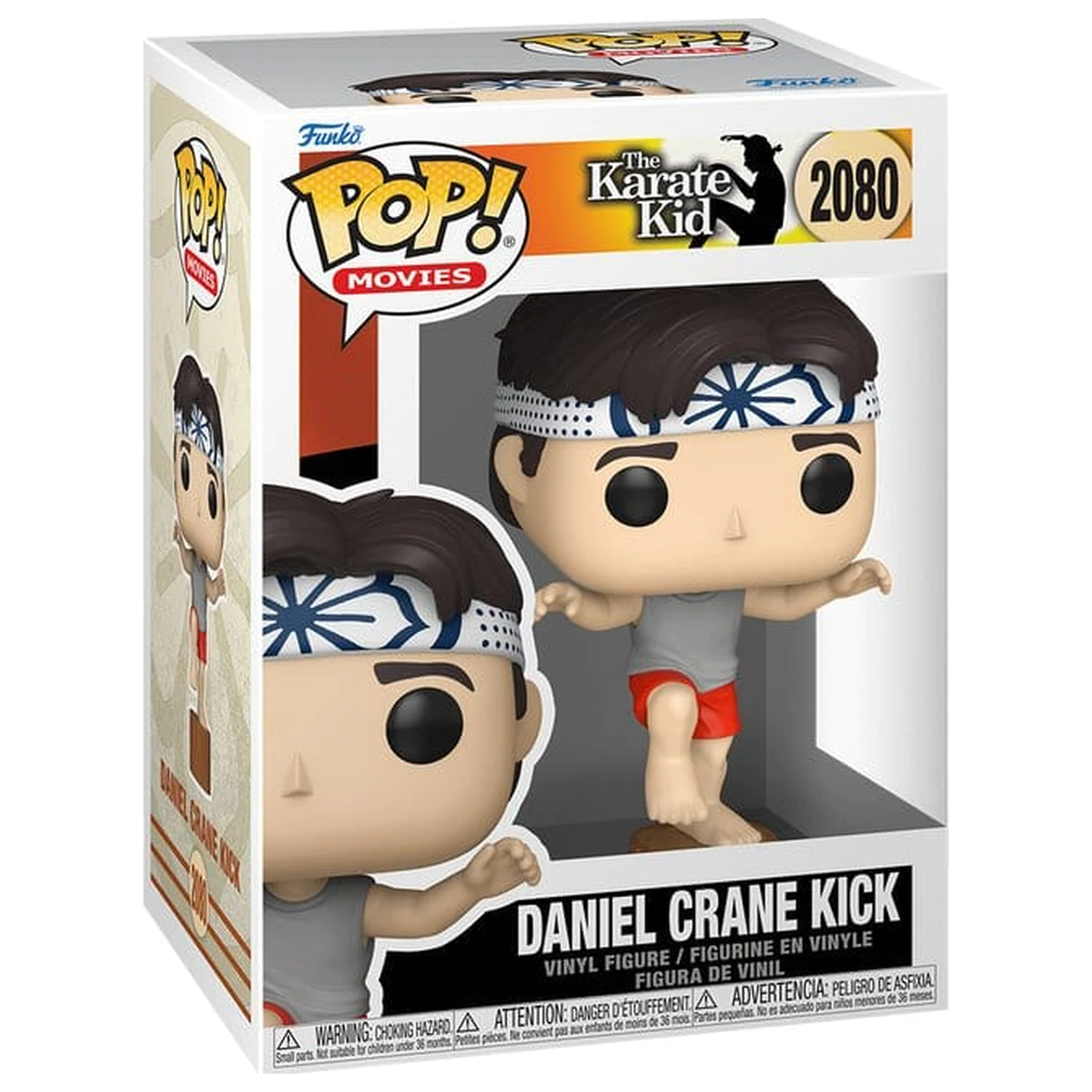 Karate Kid Funko POP! Movies Vinyl Figur Daniel Crane Kick 9 cm Produktfoto