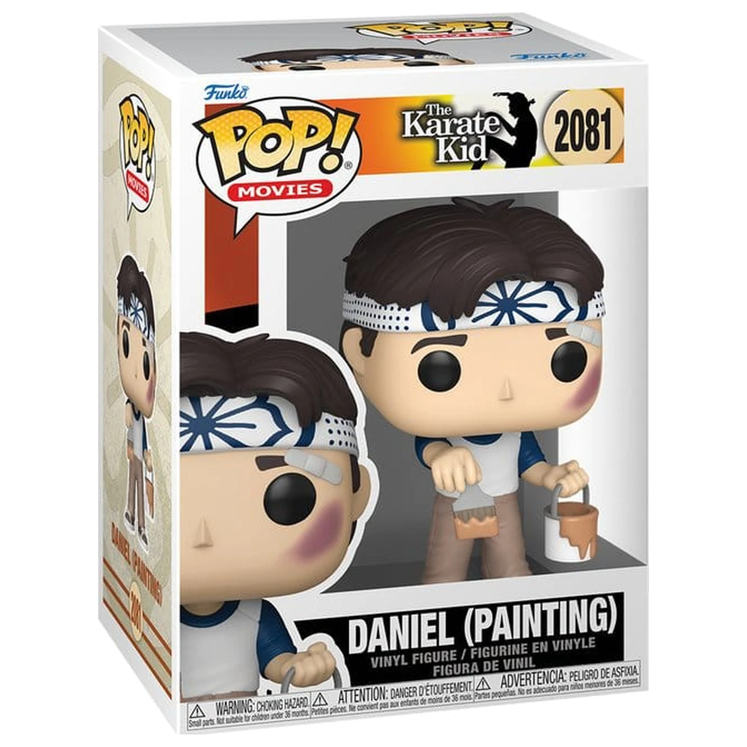 Karate Kid Funko POP! Movies Vinyl Figur Daniel Painting 9 cm Produktfoto