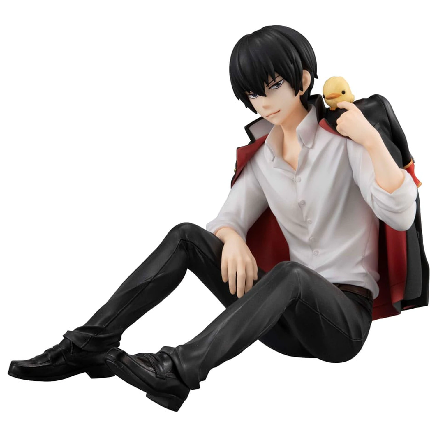 Katekyo Hitman Reborn! G.E.M. Series PVC Figur Hibari & Hibird Palm Size 8 cm Produktfoto