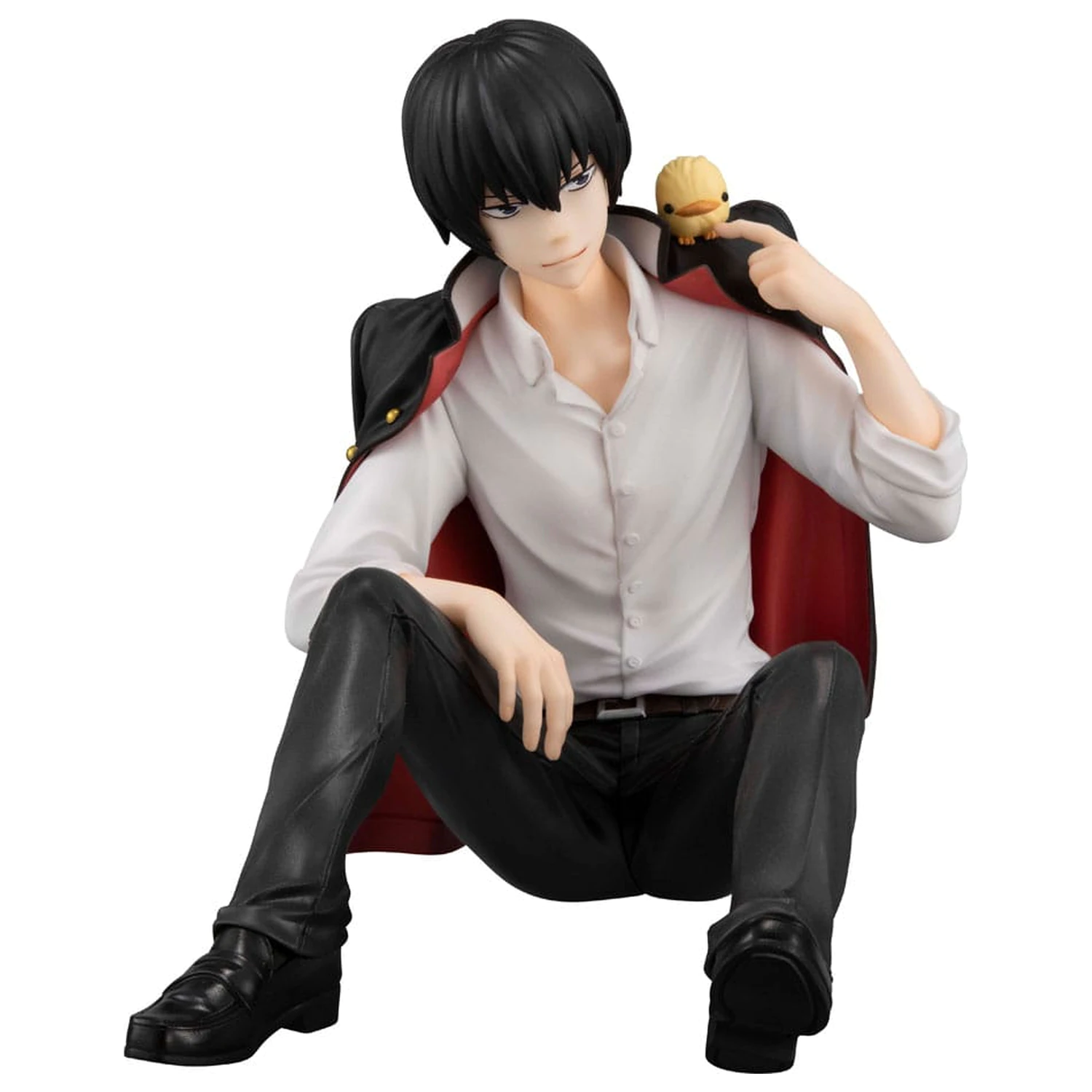 Katekyo Hitman Reborn! G.E.M. Series PVC Figur Hibari & Hibird Palm Size 8 cm Produktfoto