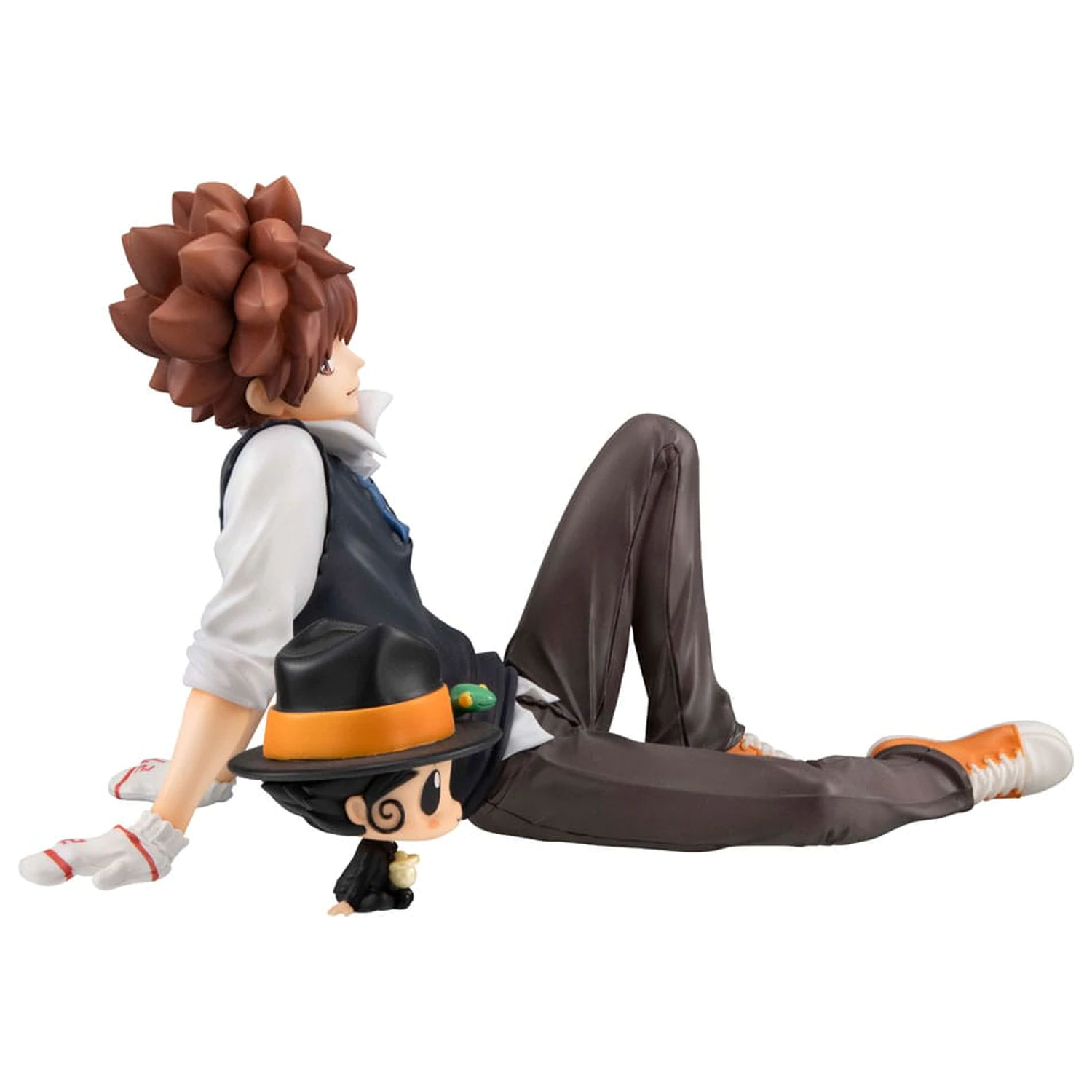 Katekyo Hitman Reborn! G.E.M. Series PVC Figur Tsuna & Reborn Palm Größe 9 cm Produktfoto
