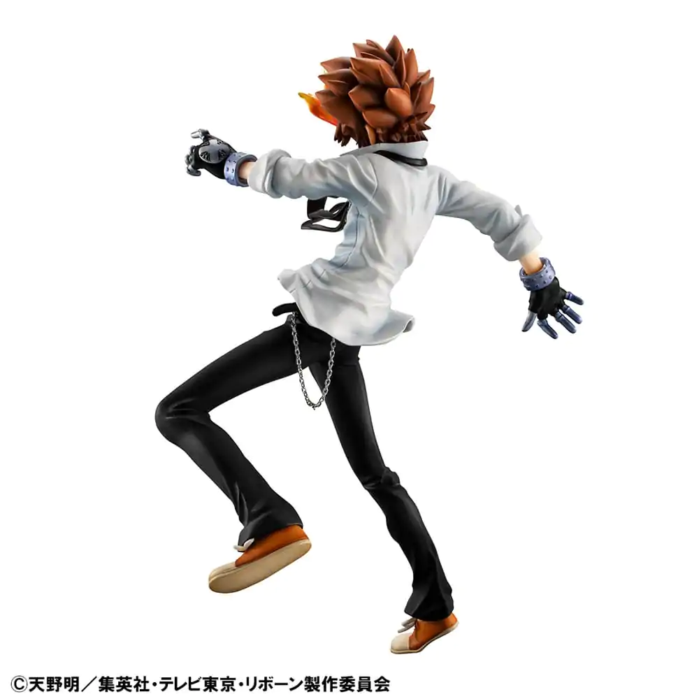 Katekyo Hitman Reborn! G.E.M. Series PVC Statue Tsunayoshi Sawada & Kyoya Hibari & Reborn Set 21 cm Produktfoto