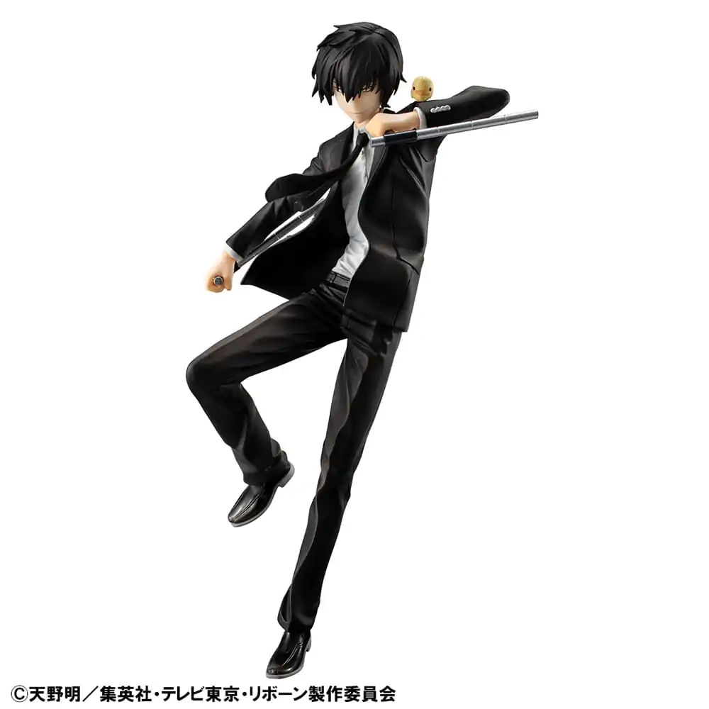 Katekyo Hitman Reborn! G.E.M. Series PVC Statue Tsunayoshi Sawada & Kyoya Hibari & Reborn Set 21 cm Produktfoto