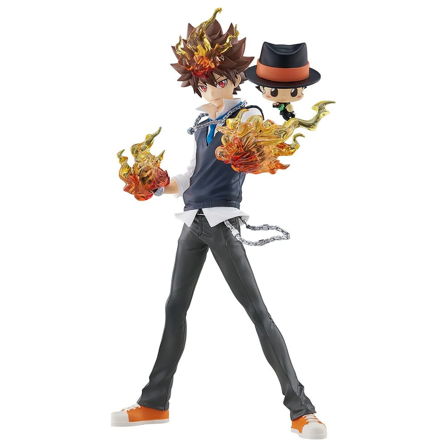 Katekyo Hitman Reborn Pop Up Parade SP PVC Figuren 2er-Pack Tsunayoshi Sawada & Reborn 24 cm Produktfoto