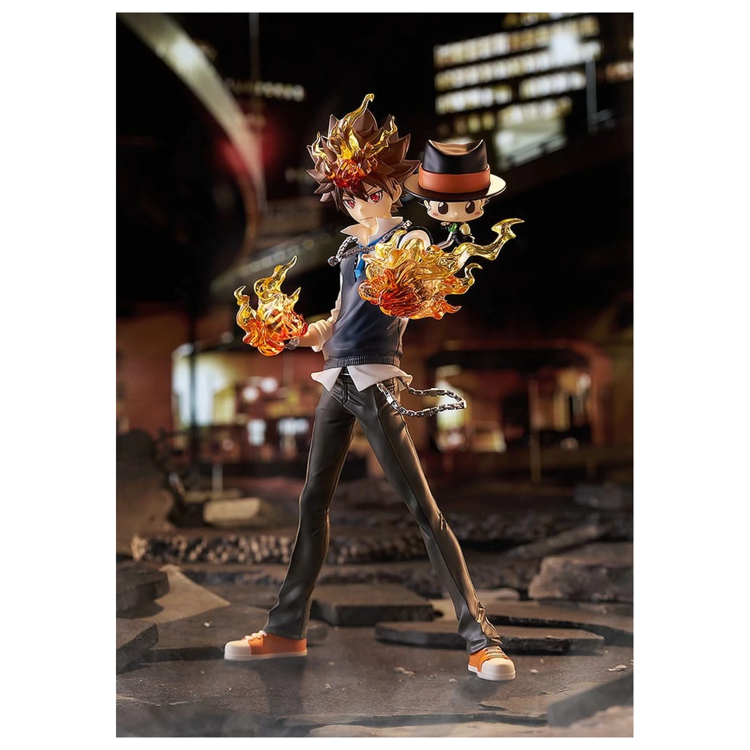 Katekyo Hitman Reborn Pop Up Parade SP PVC Figuren 2er-Pack Tsunayoshi Sawada & Reborn 24 cm Produktfoto