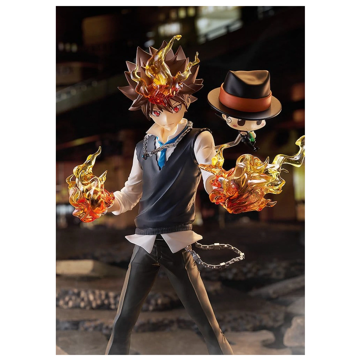 Katekyo Hitman Reborn Pop Up Parade SP PVC Figuren 2er-Pack Tsunayoshi Sawada & Reborn 24 cm Produktfoto