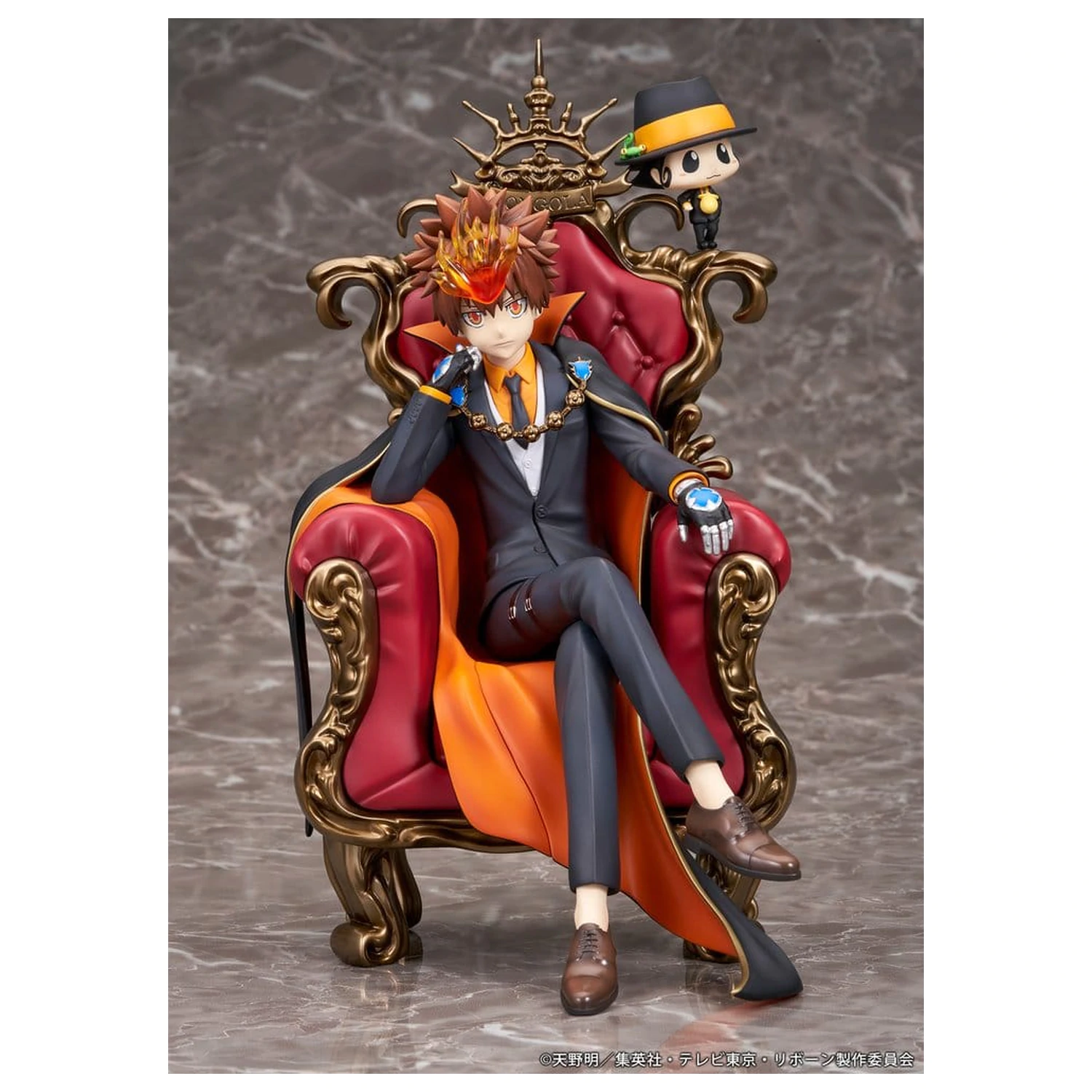Katekyo Hitman Reborn PVC Figur Tsunayoshi Sawada & Reborn 21 Zentimeter Produktfoto