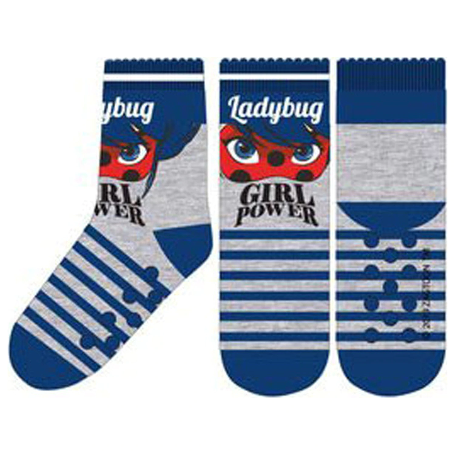 Miraculous: Tales of Ladybug & Cat Noir Girl Power Kinder dicke Anti-Rutsch Socken 27/30 Produktfoto