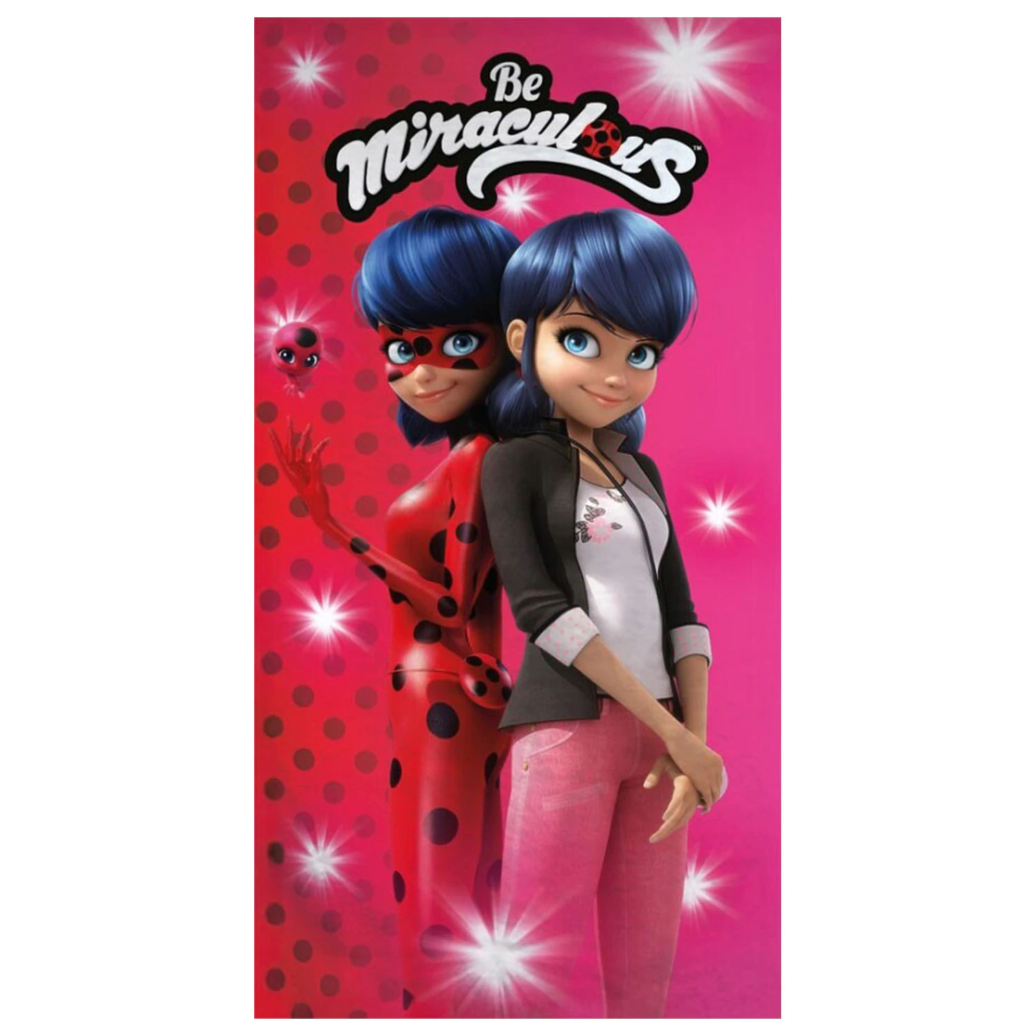Miraculous: Tales of Ladybug & Cat Noir Secret Identity Handtuch Produktfoto