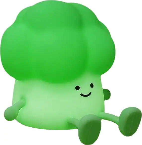 Kawaii 3D Nachtlicht Brokkoli Produktfoto