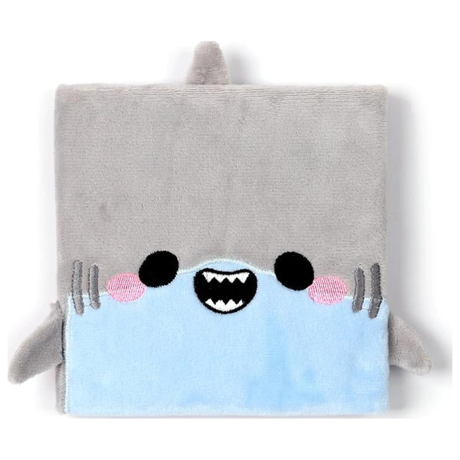 Kawaii Adoramals Hai Premium flauschiges Notizbuch Produktfoto
