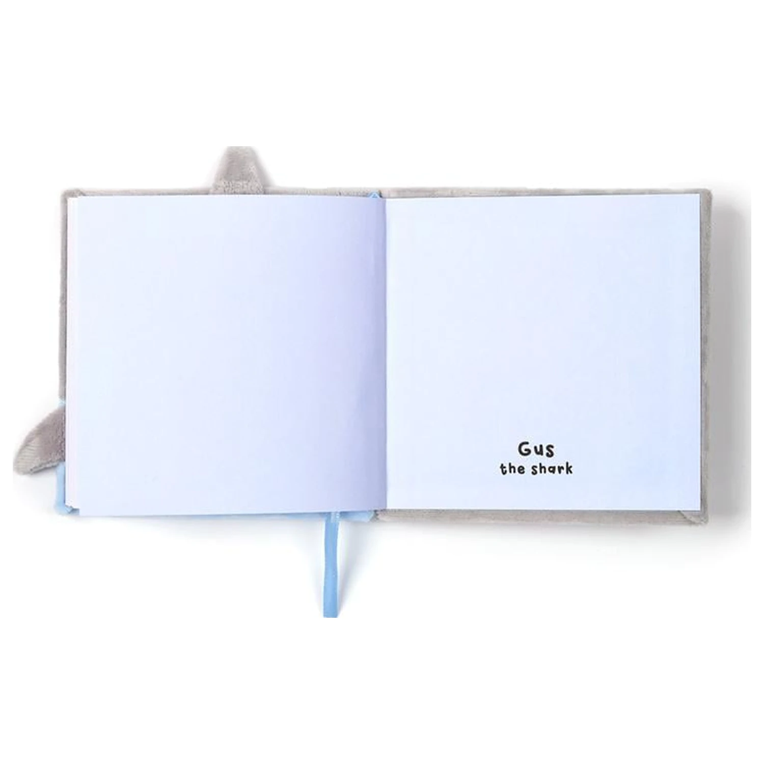 Kawaii Adoramals Hai Premium flauschiges Notizbuch Produktfoto