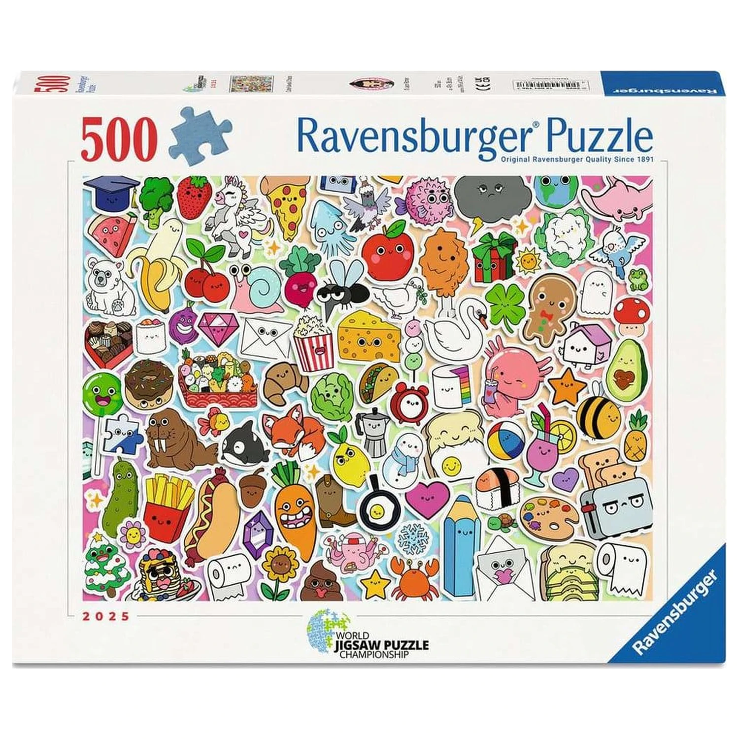 Kawaii Jigsaw Puzzle Cute Kawaii Chaos (500 Teile) Produktfoto