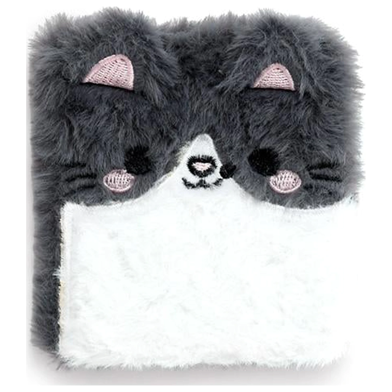 KAWAII Lola the Cat Premium Flauschiges Notizbuch + 1 Mini Produktfoto