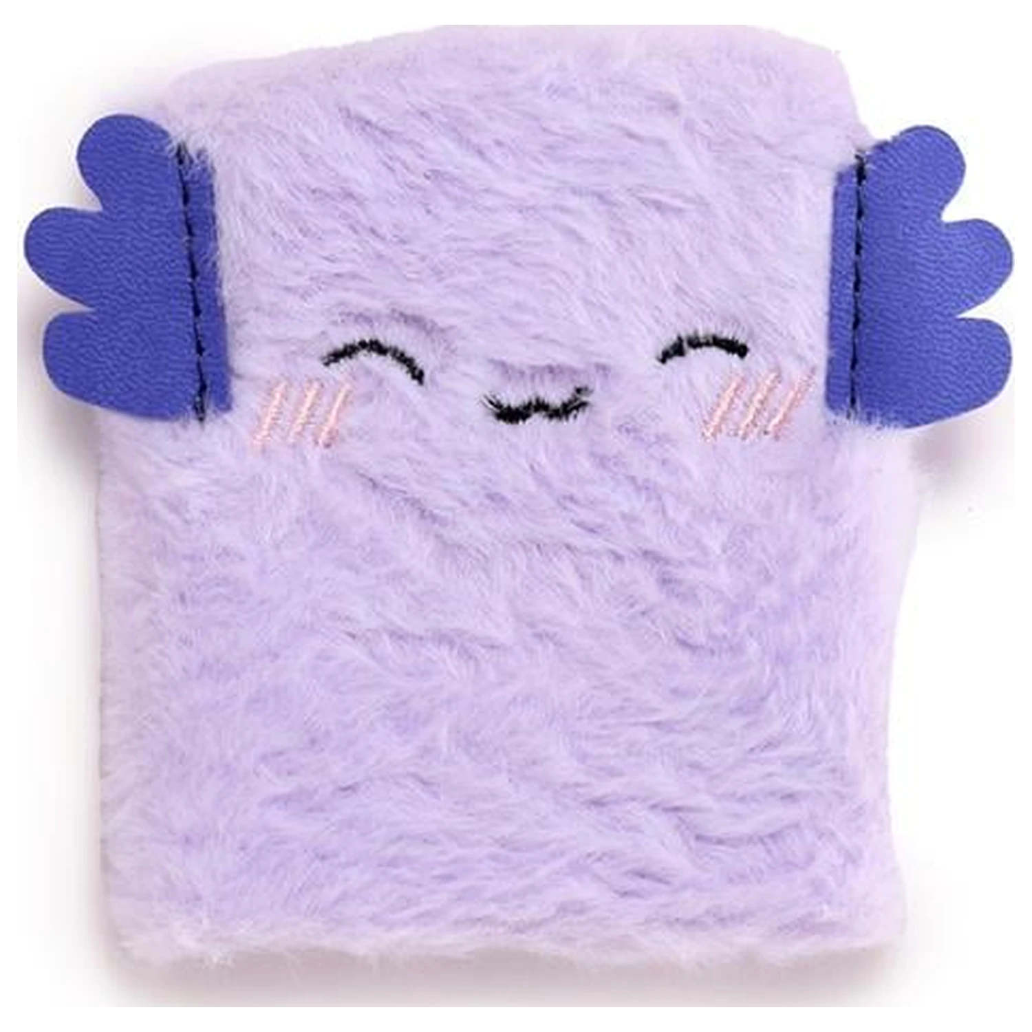 Kawaii Maddie the Axolotl Premium flauschiges Notizbuch + 1 Mini Produktfoto