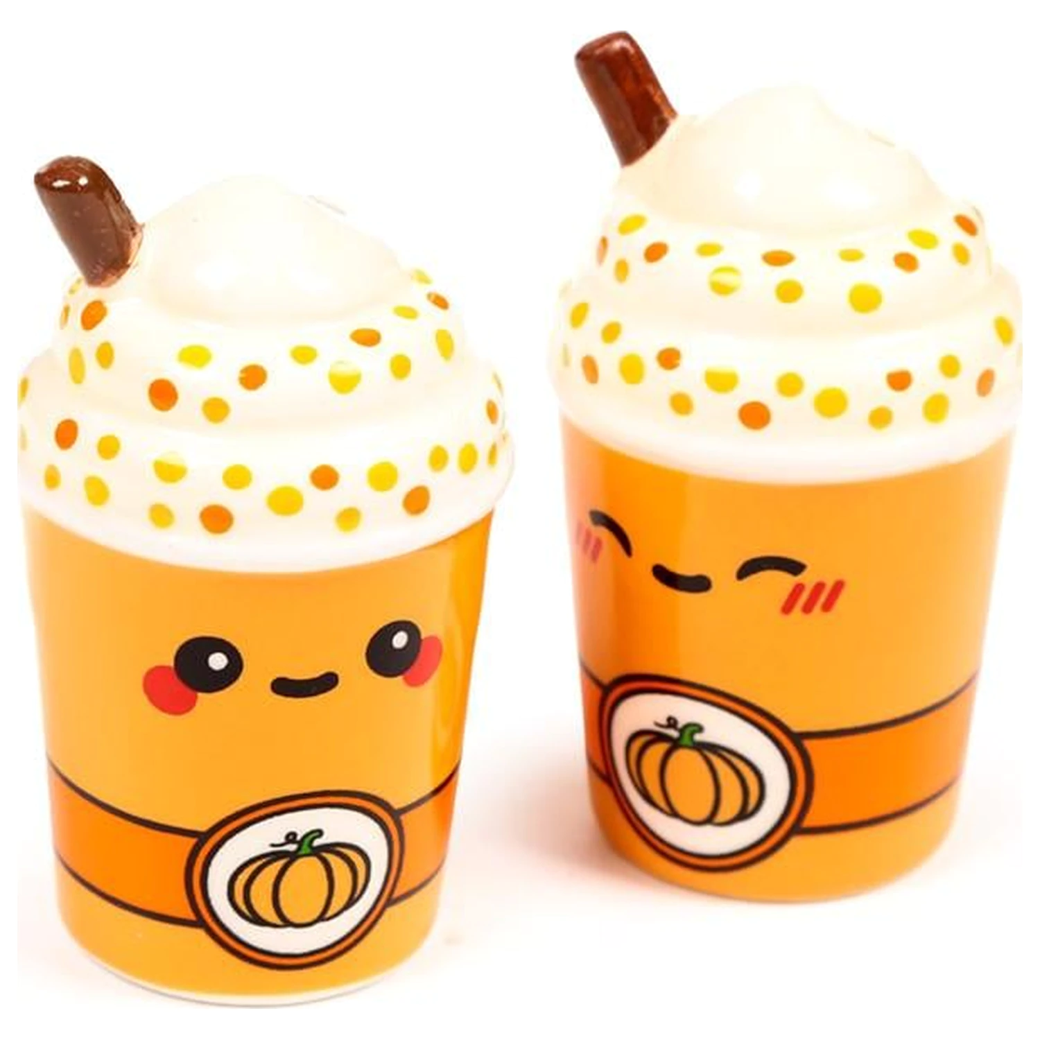 KAWAII Spiced Pumpkin Latte Salz- und Pfefferstreuer-Set Produktfoto