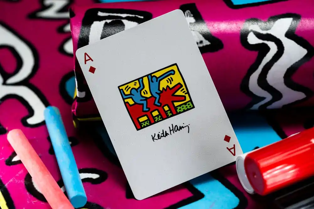 Keith Haring Spielkarten termékfotó