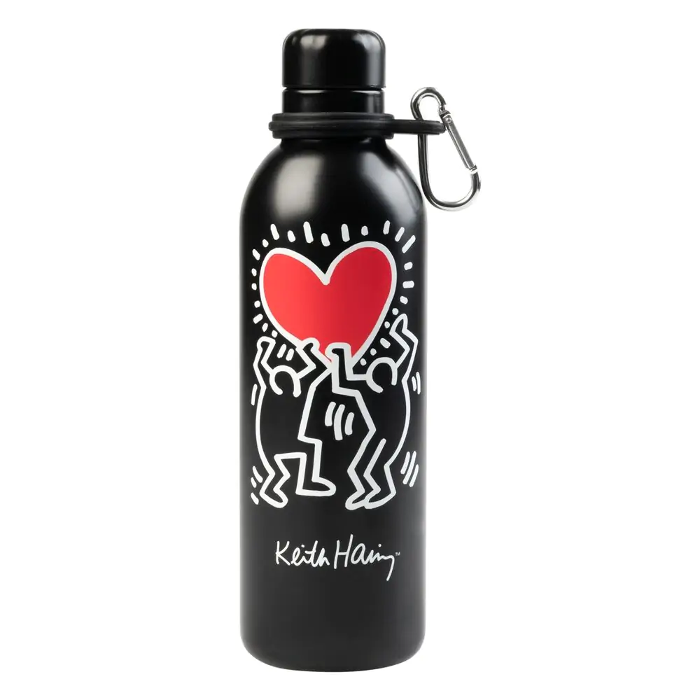 Keith Haring Edelstahl Flasche 500ml Produktfoto