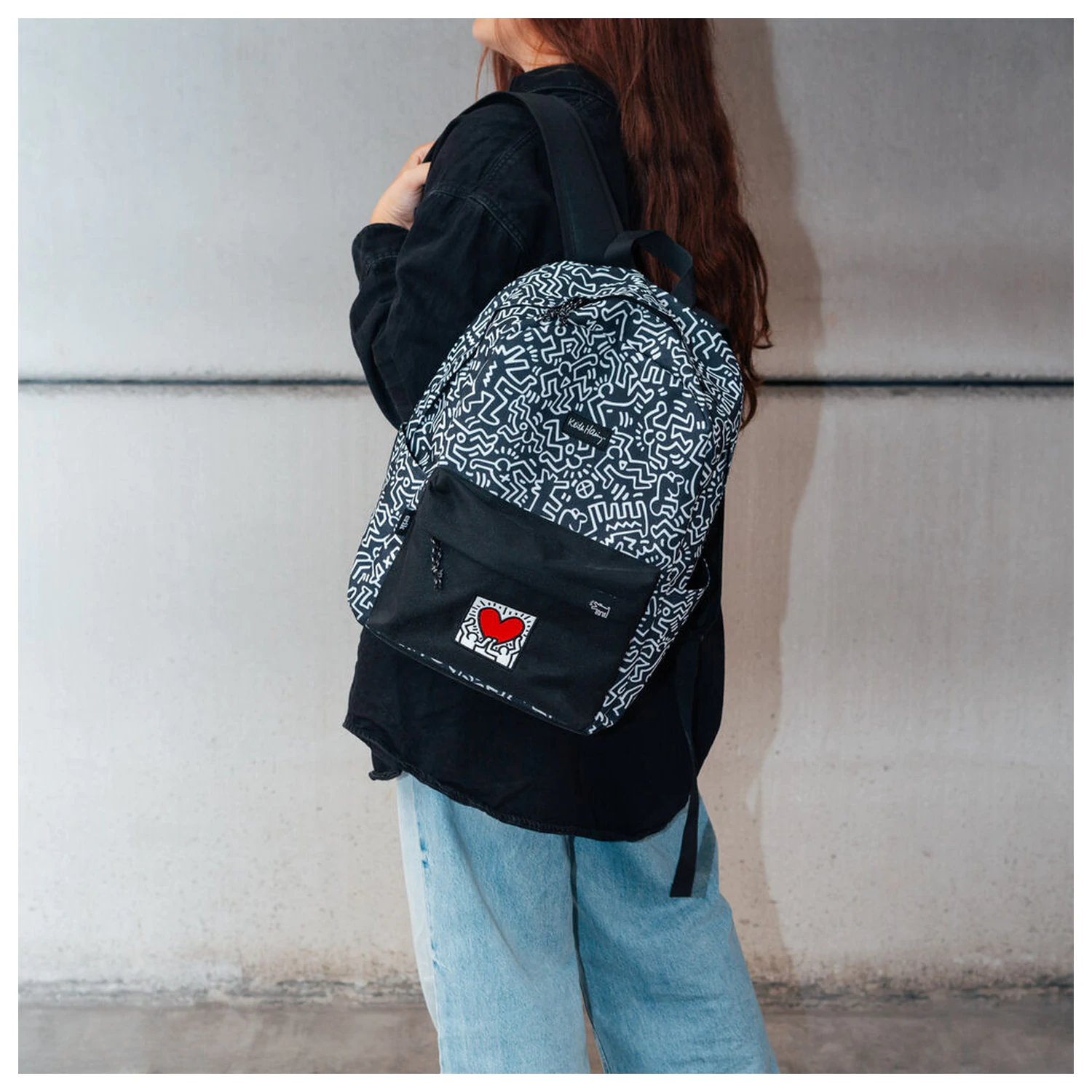 Keith Haring Rucksack Produktfoto