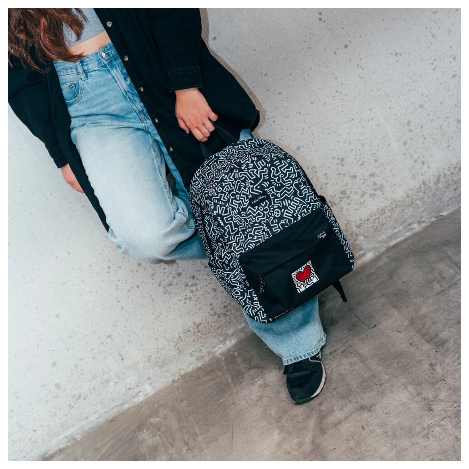 Keith Haring Rucksack Produktfoto